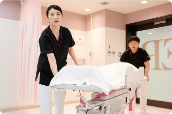 画像：救急外来