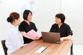 画像：入院支援部門