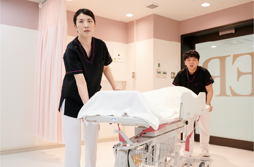 写真：救急外来